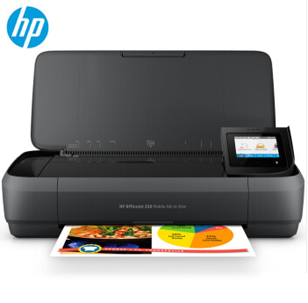 图片 惠普（HP）OfficeJet 258 Mobile All-in-One 一年保修 便携式喷墨一体机 广东省免费上门安装